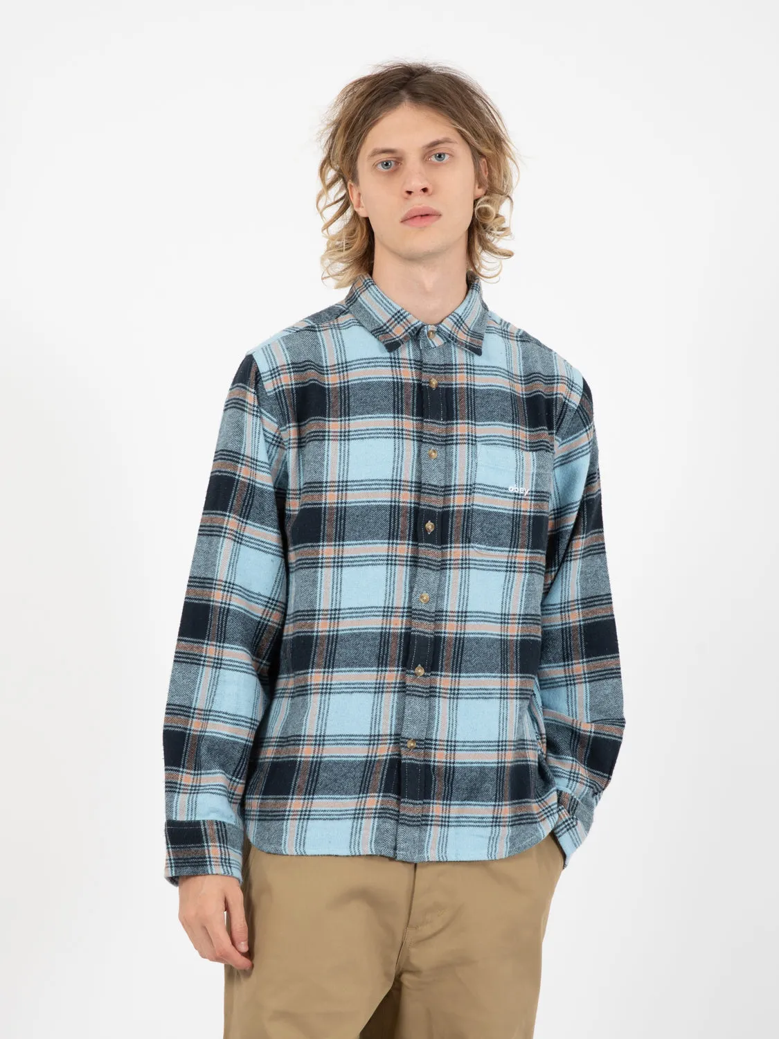 Camicia Alex woven clear sky multi