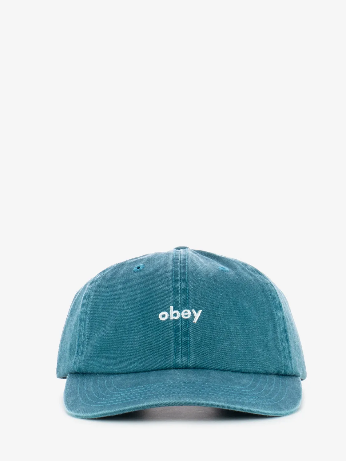 Cappello lowercase strapback pigment teal