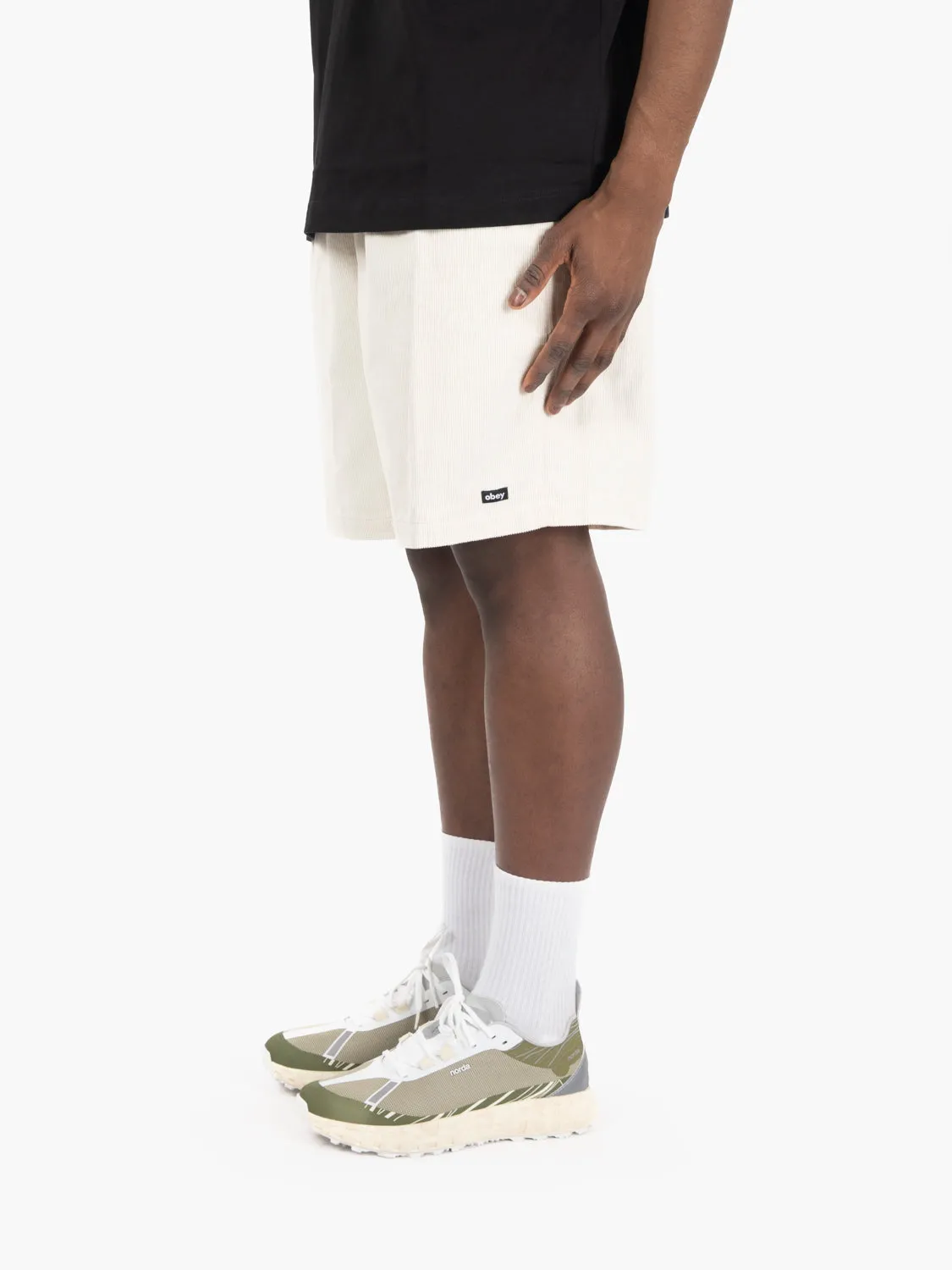 Easy pulp corduroy short birch faded