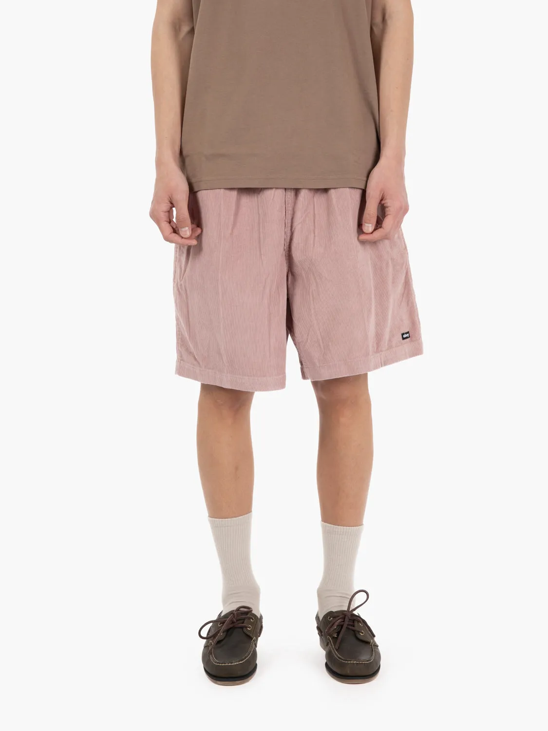 Easy pulp corduroy short mauve faded