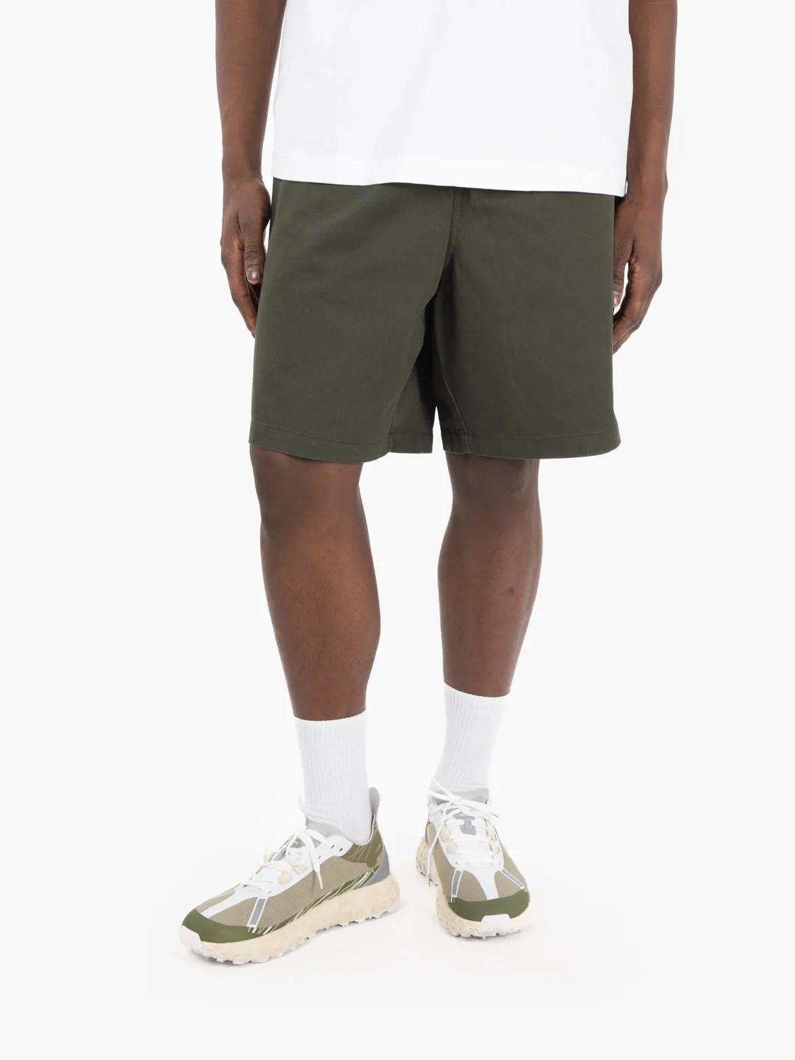 Easy relaxed twill short duffle bag