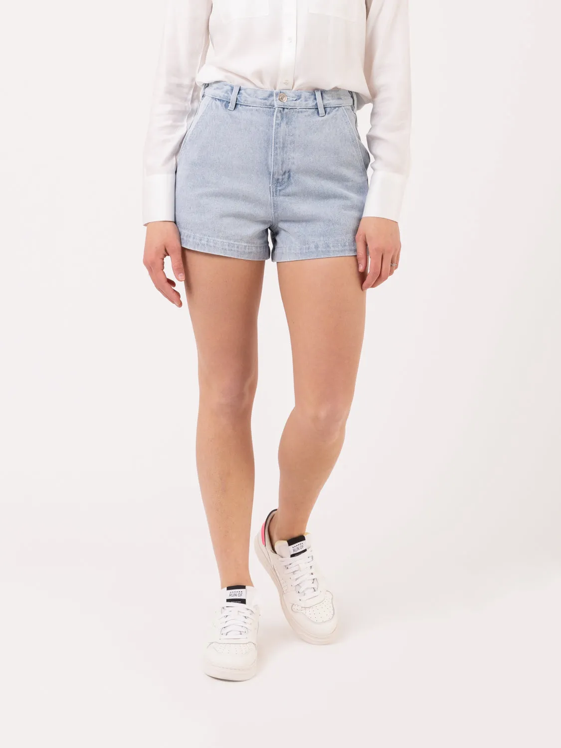 Shorts Emma denim bleached indigo