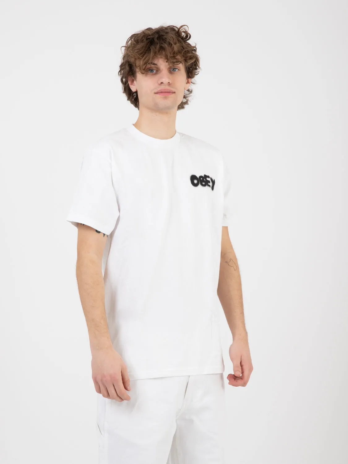 T-Shirt Obey Eyes Icon 2 white