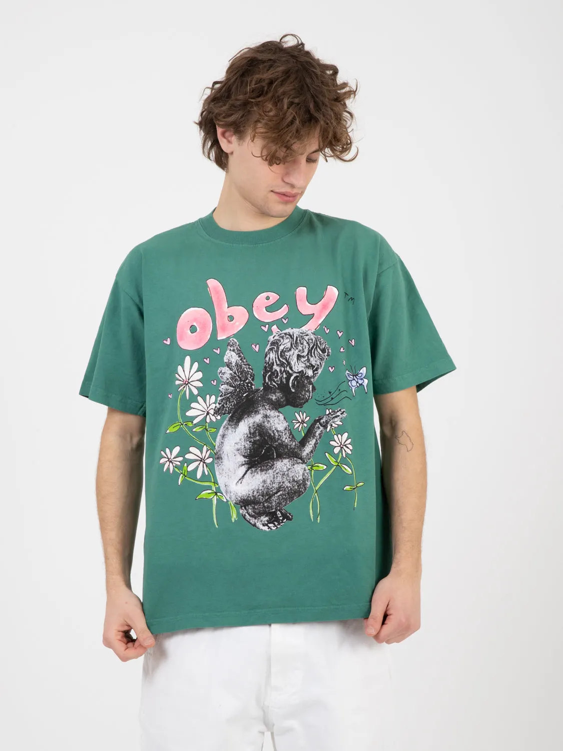T-Shirts Obey Garden Fairy palm leaf