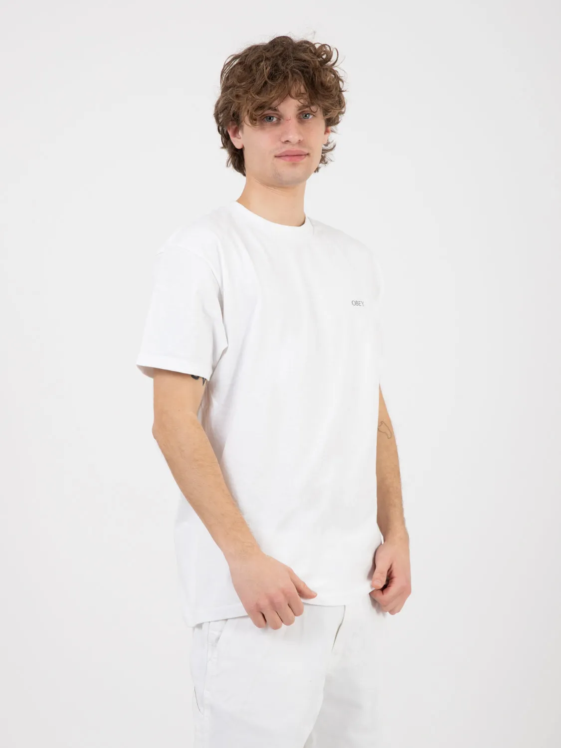 T-Shirts Rise Above white