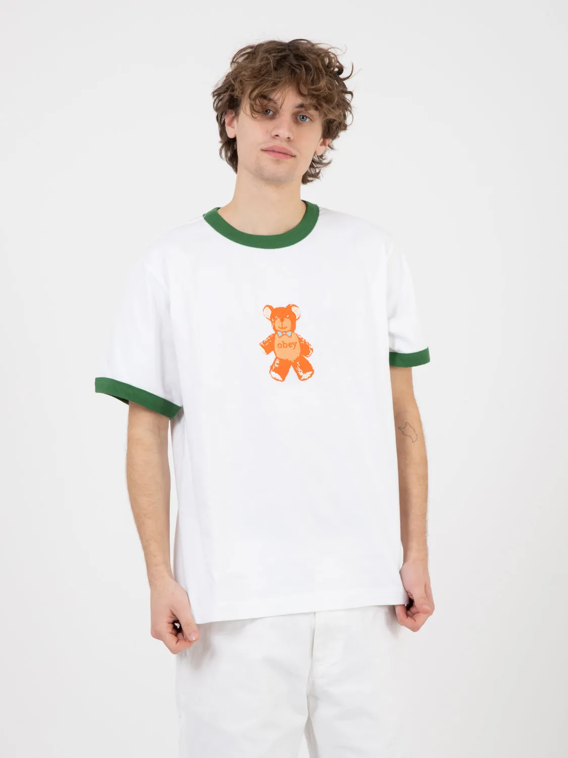 Ted Ringer Tee SS white multi
