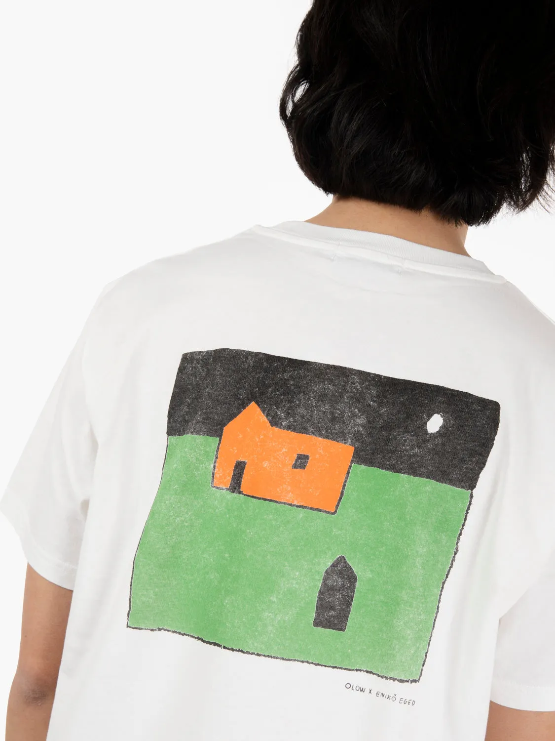 T-shirt swedish house ecrù