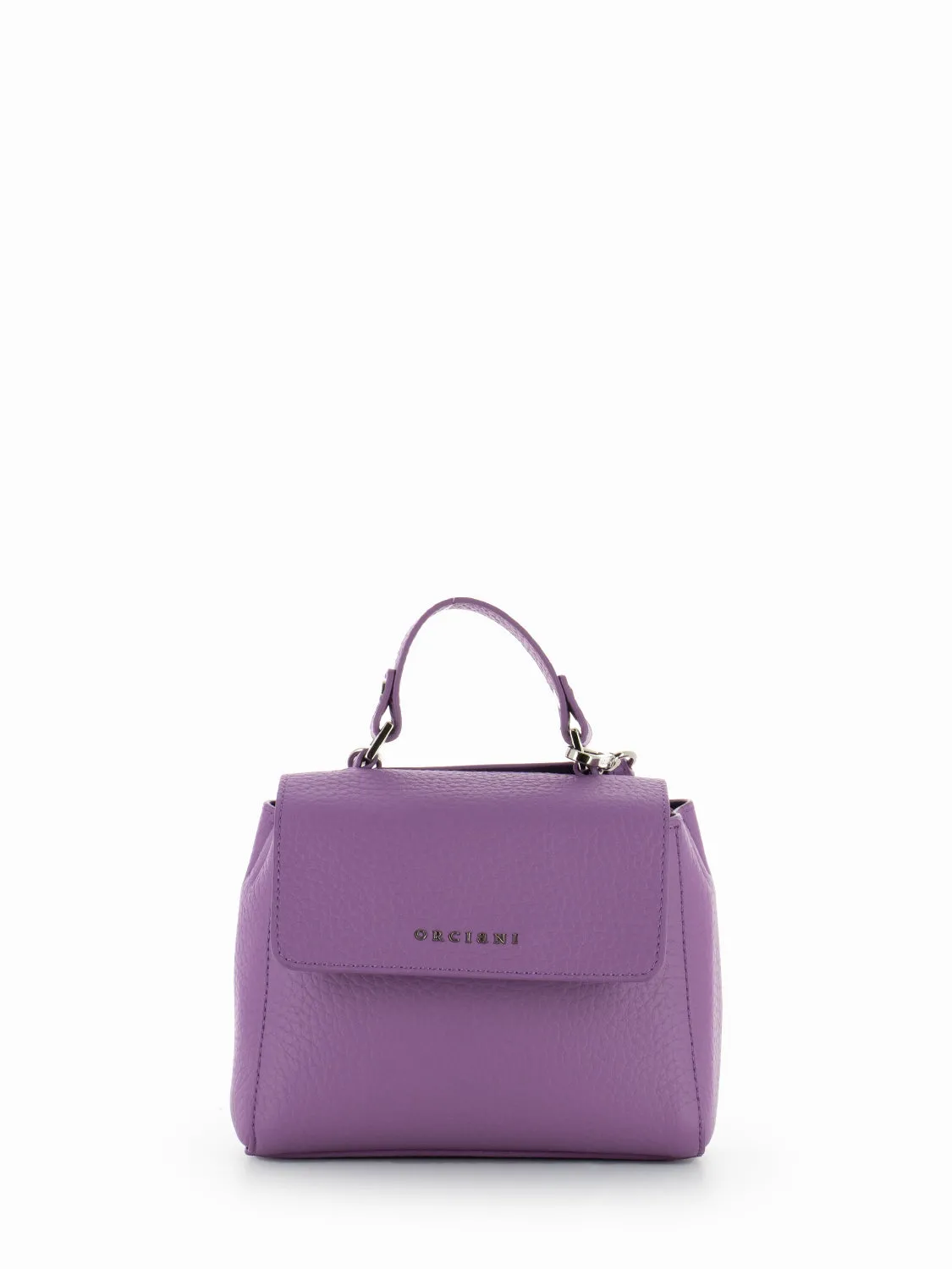 Borsa a mano mini Sveva Soft glicine