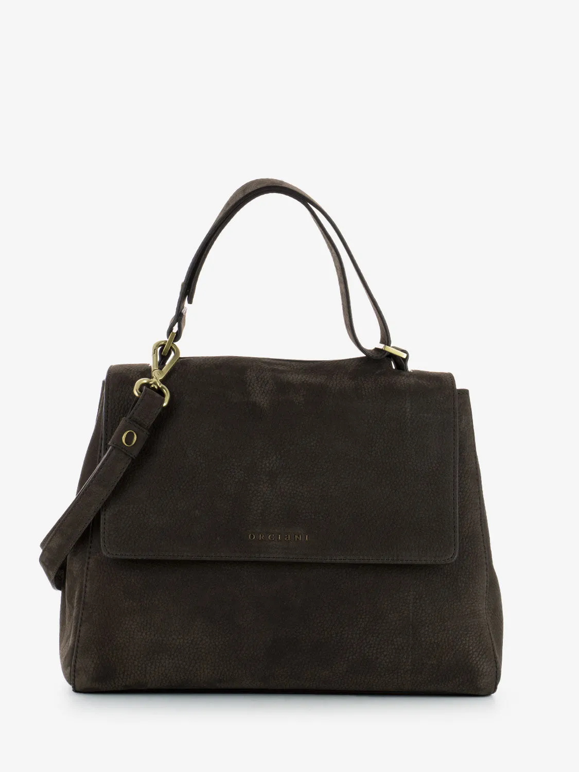 Borsa a spalla media Sveva nabucco testa di moro