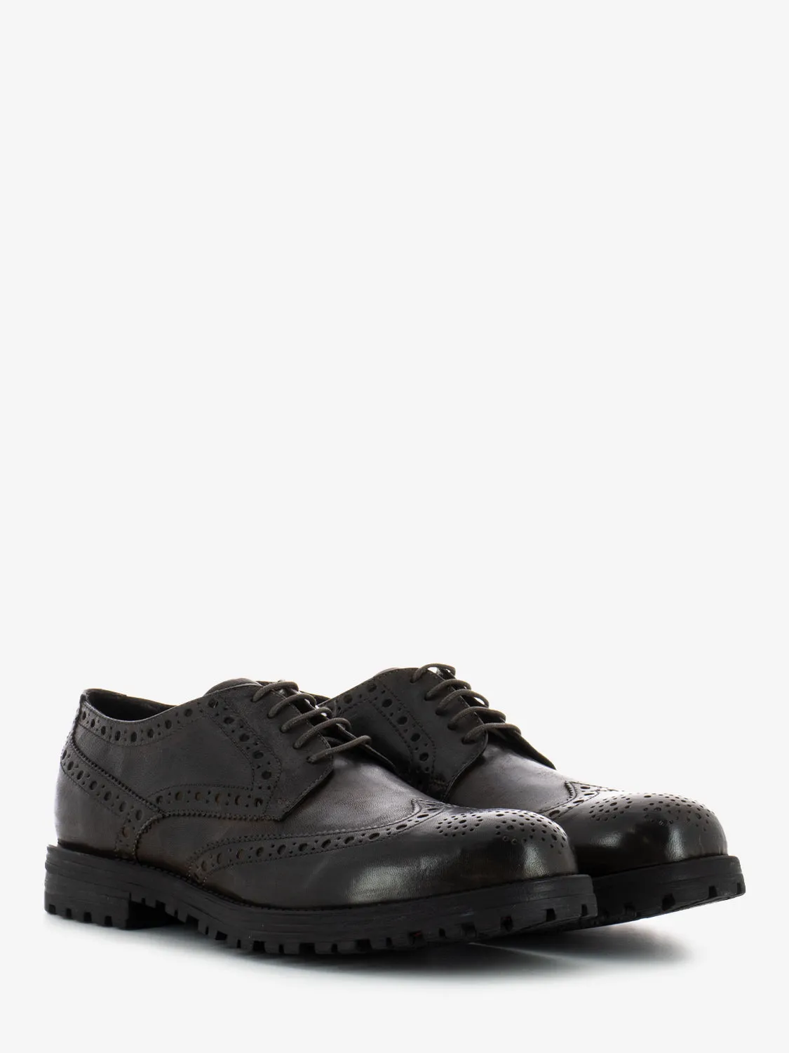 Scarpa inglese derby brandy