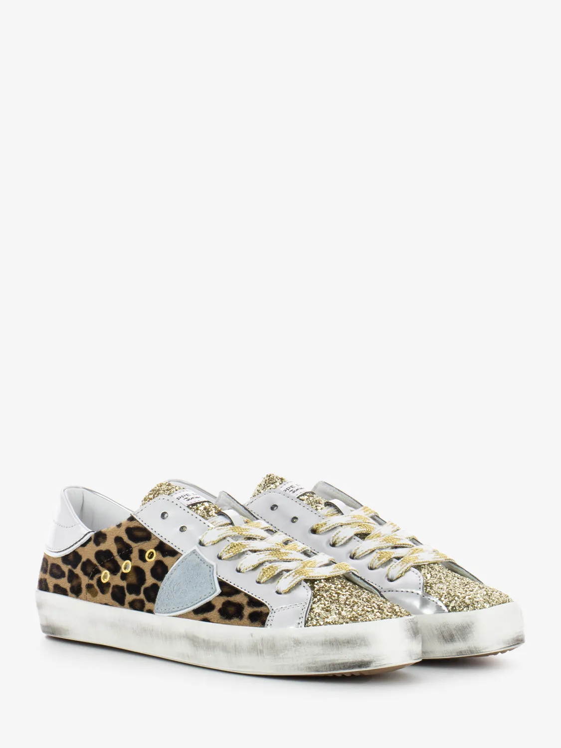 Prsx animalier leopard / gold / silver / white