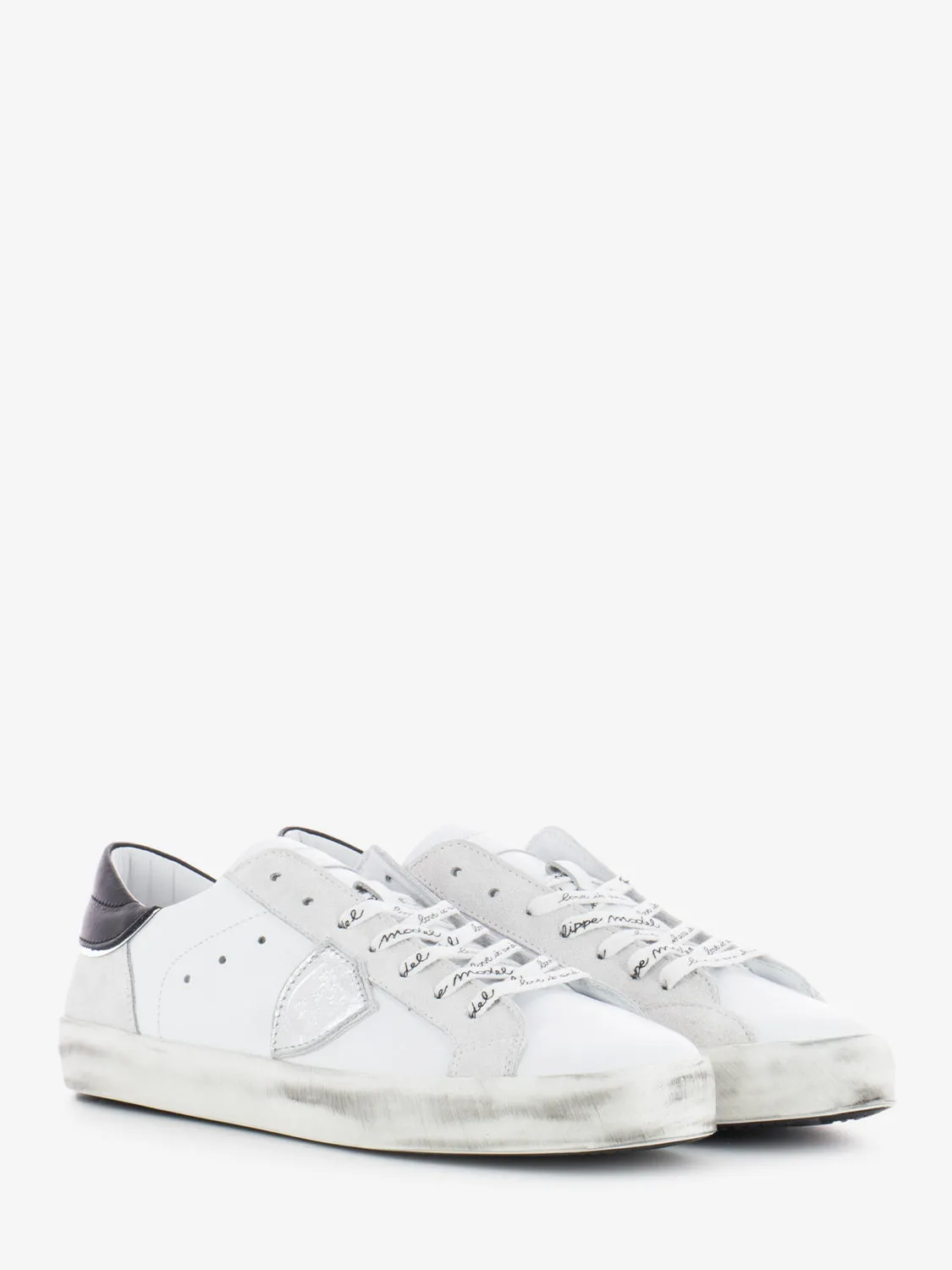 Prsx veau white / black / silver