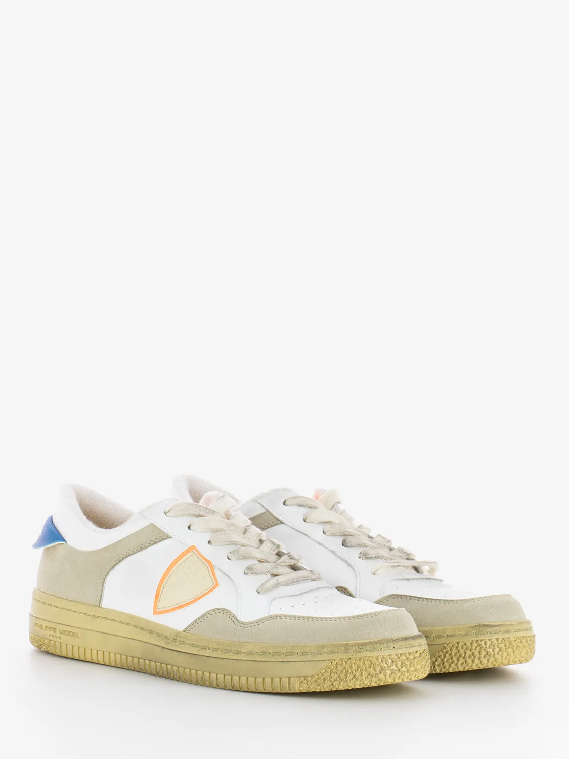 Lyon low recyclè pop_blanc / azul / orange