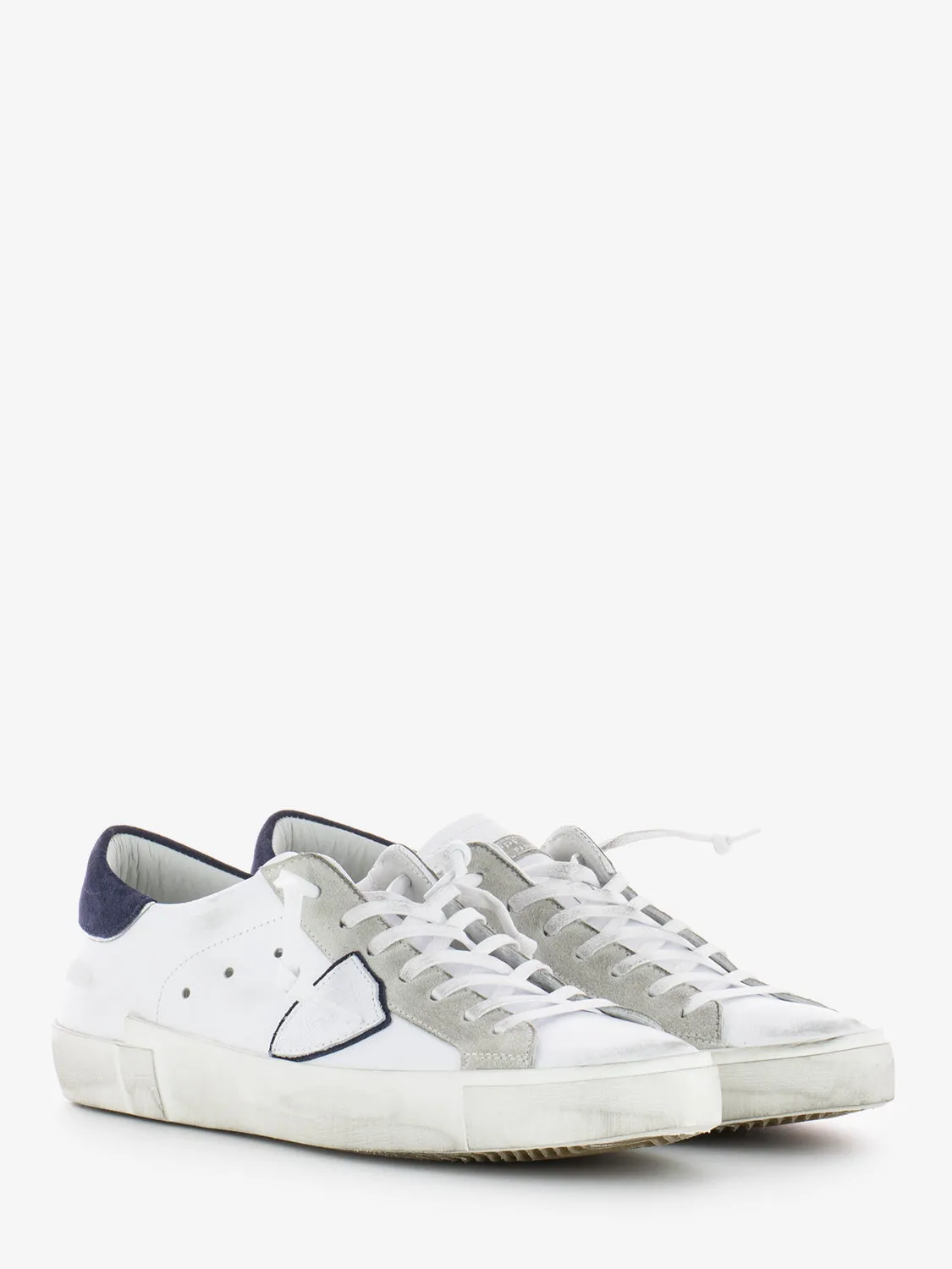 Prsx low mixage pop blanc / bleu