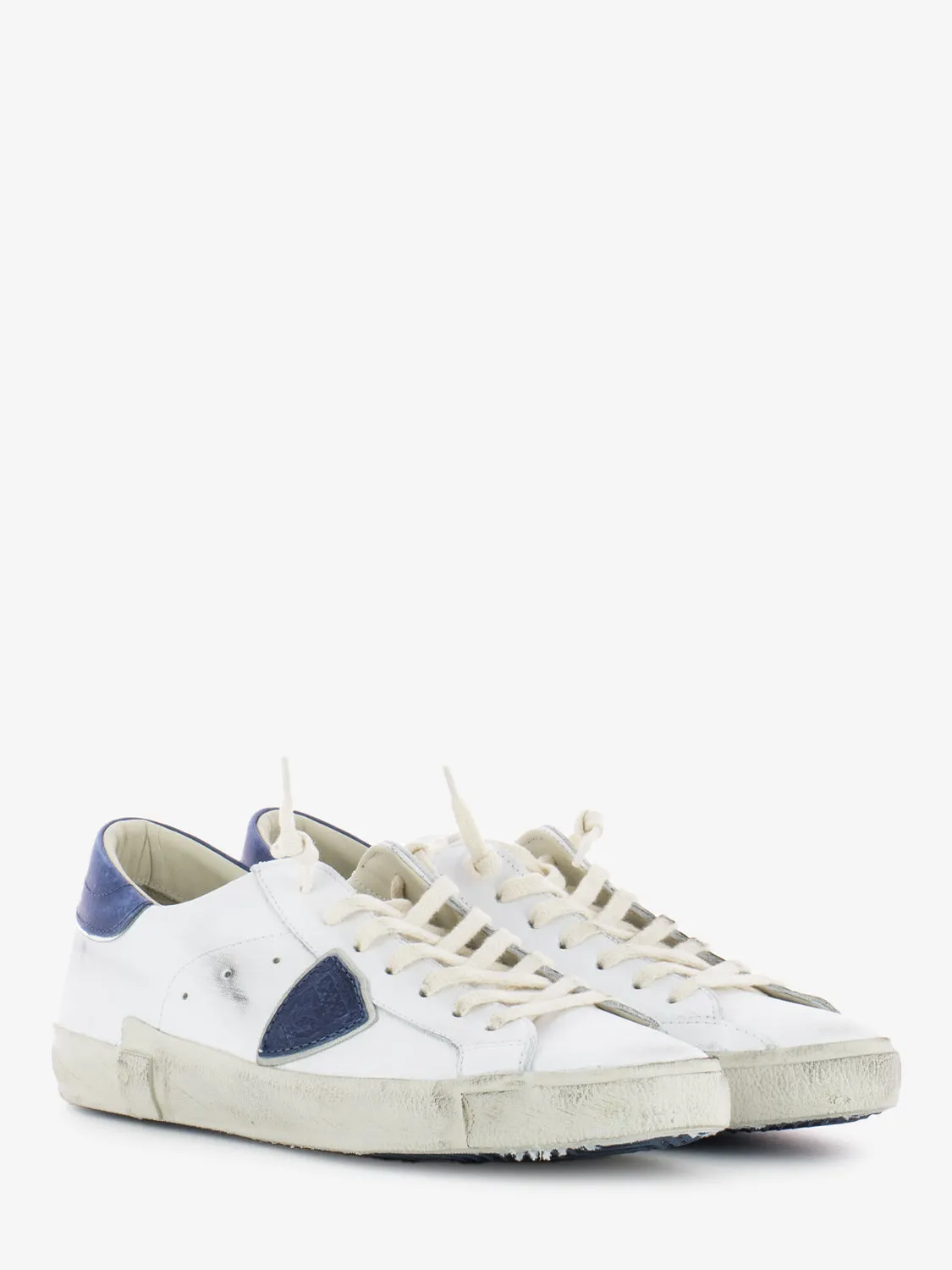 Prsx low veau pop blanc / bluette