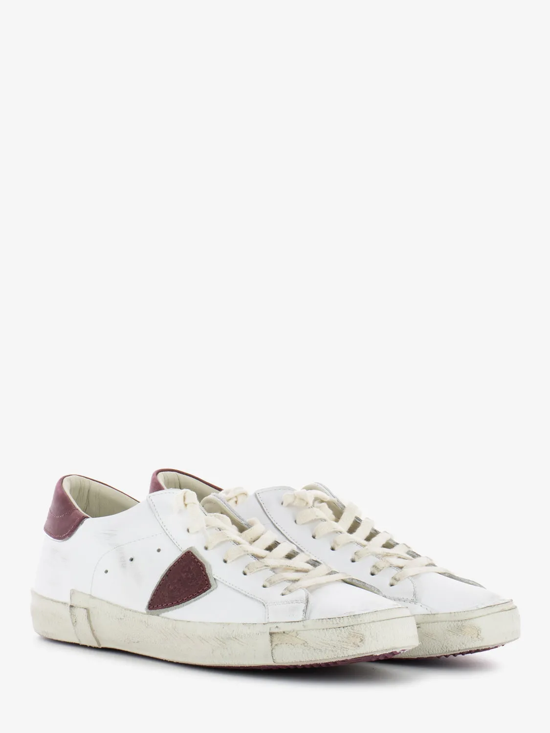 Prsx low veau pop blanc / rouge