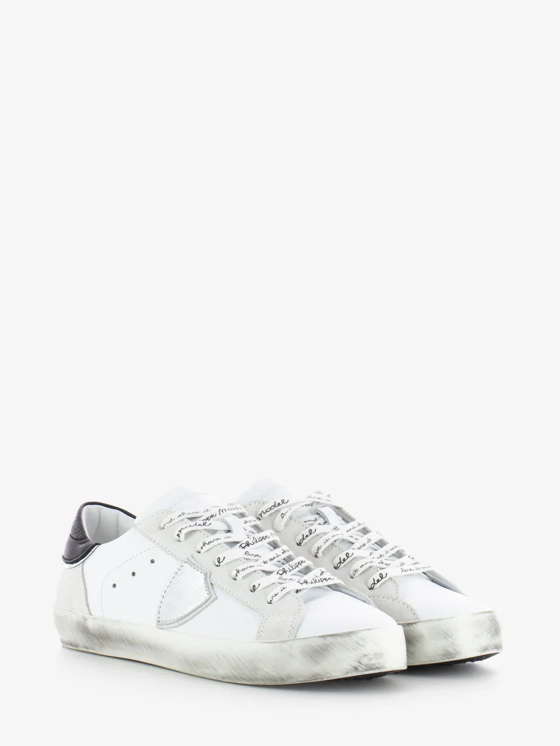 Sneakers Prsx white / black / silver
