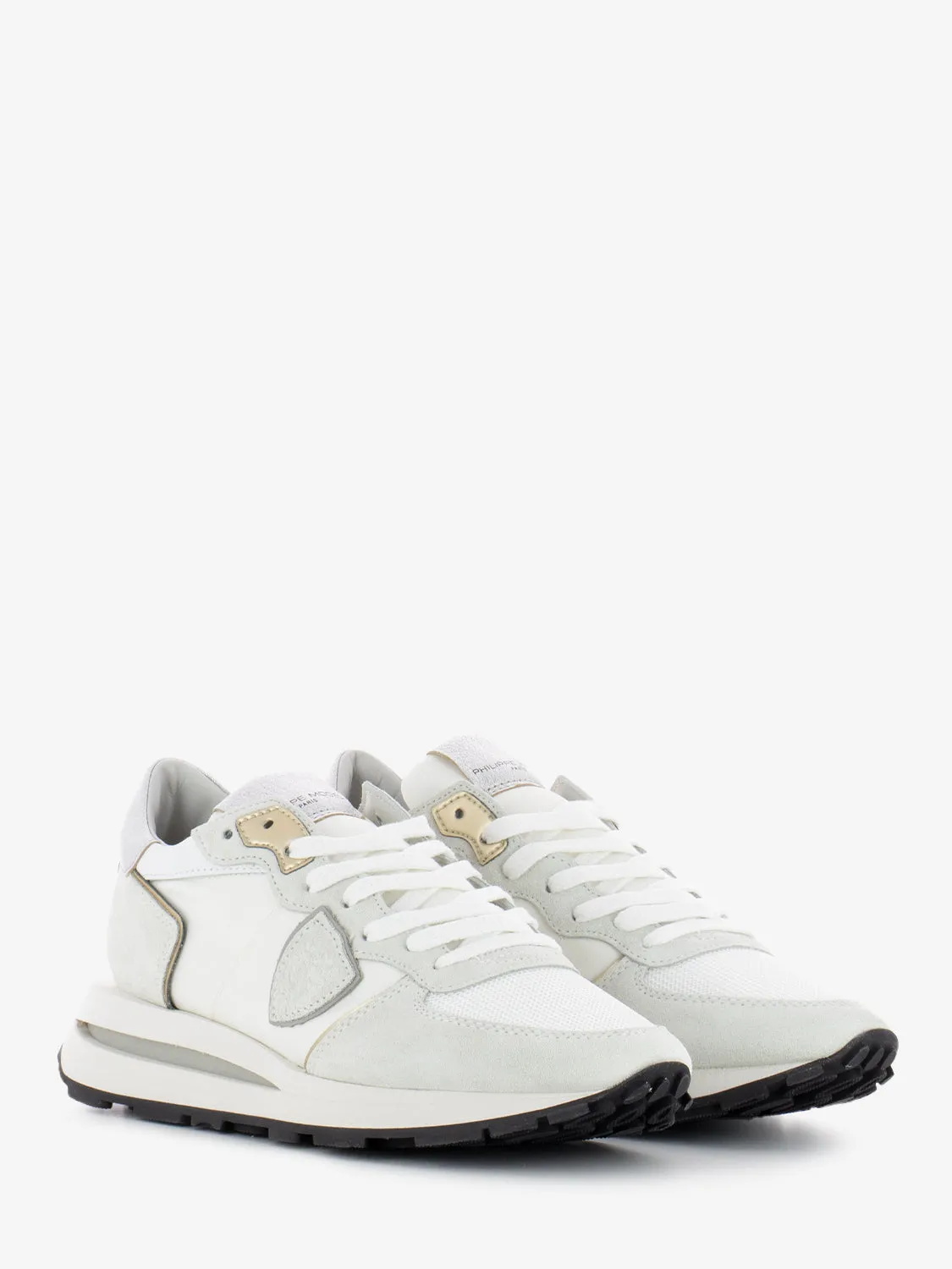 Tropez Haute low woman bianco / argento