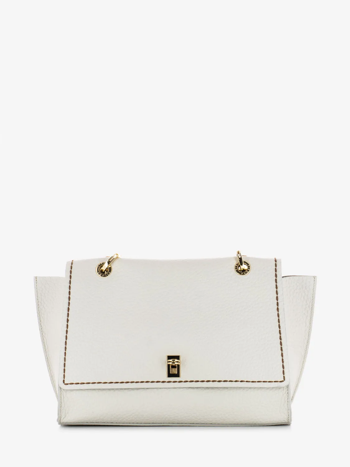 Borsa a spalla Queen avorio