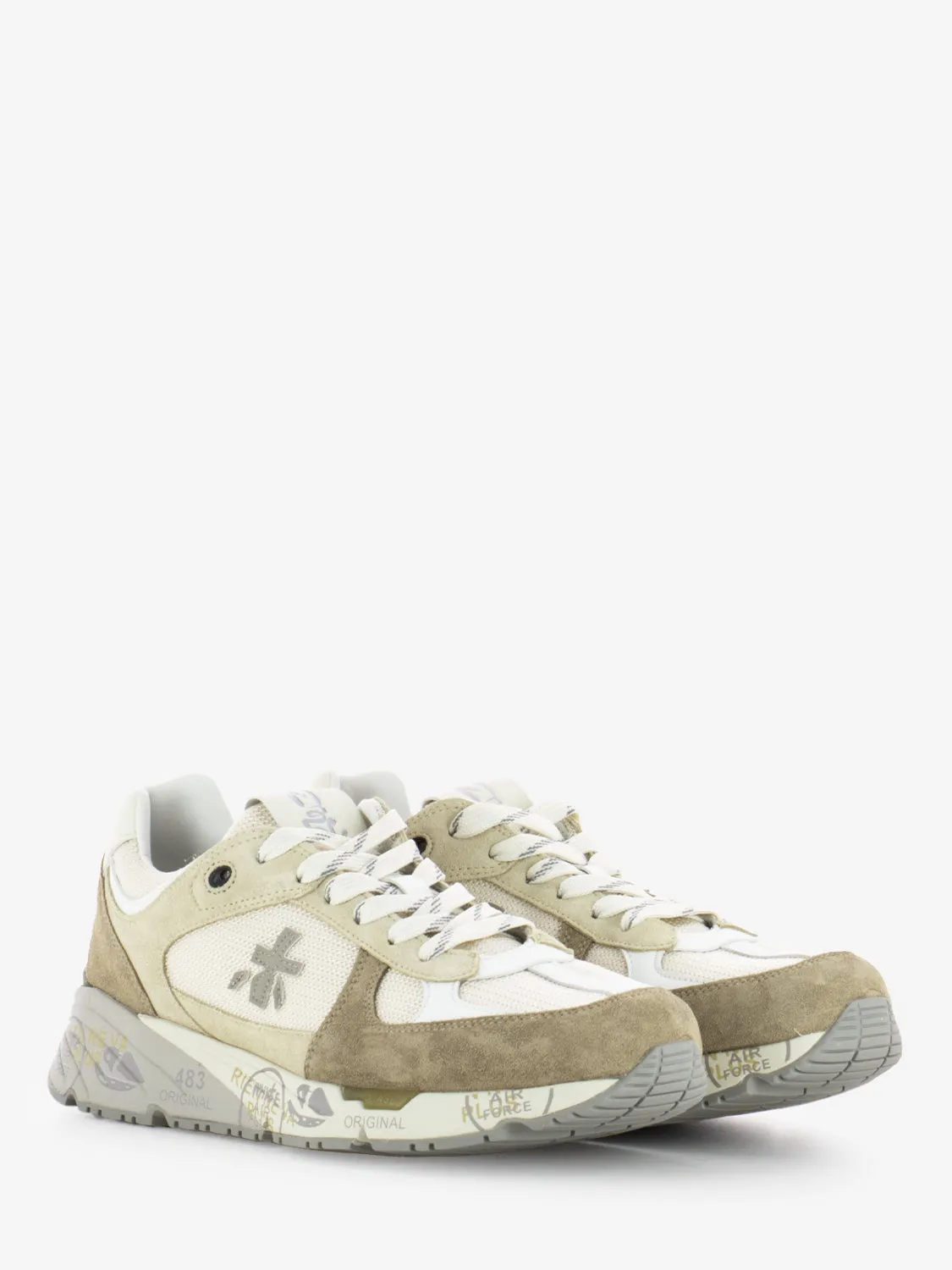Sneakers Mase white / taupe