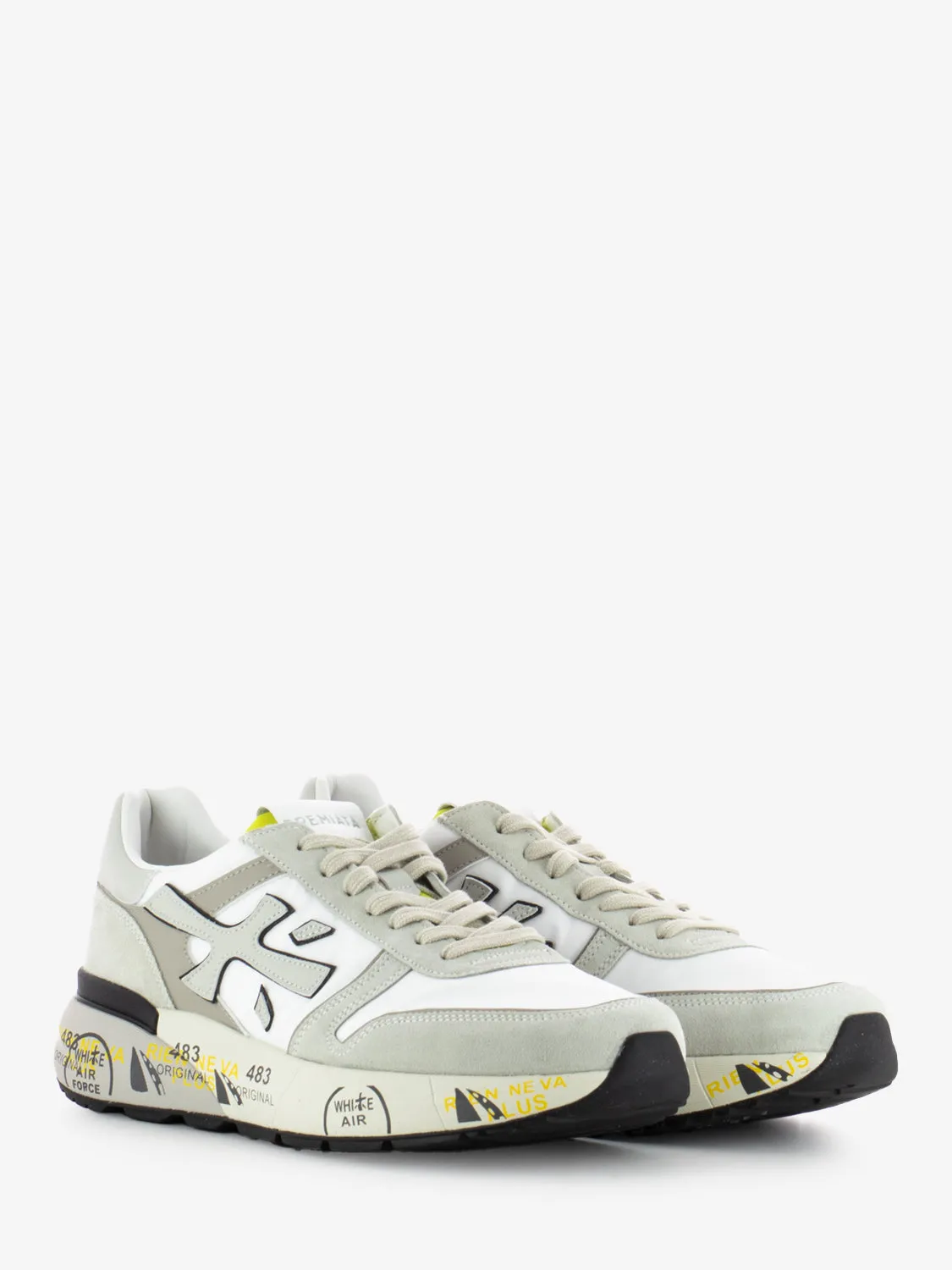 Sneakers Mick white / grey