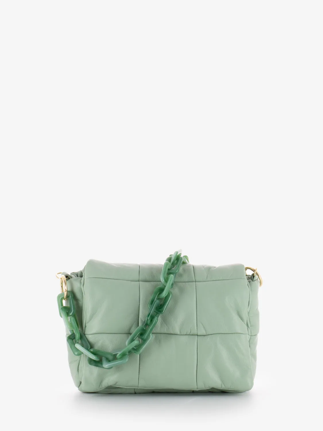 Borsa a spalla Corinna salvia