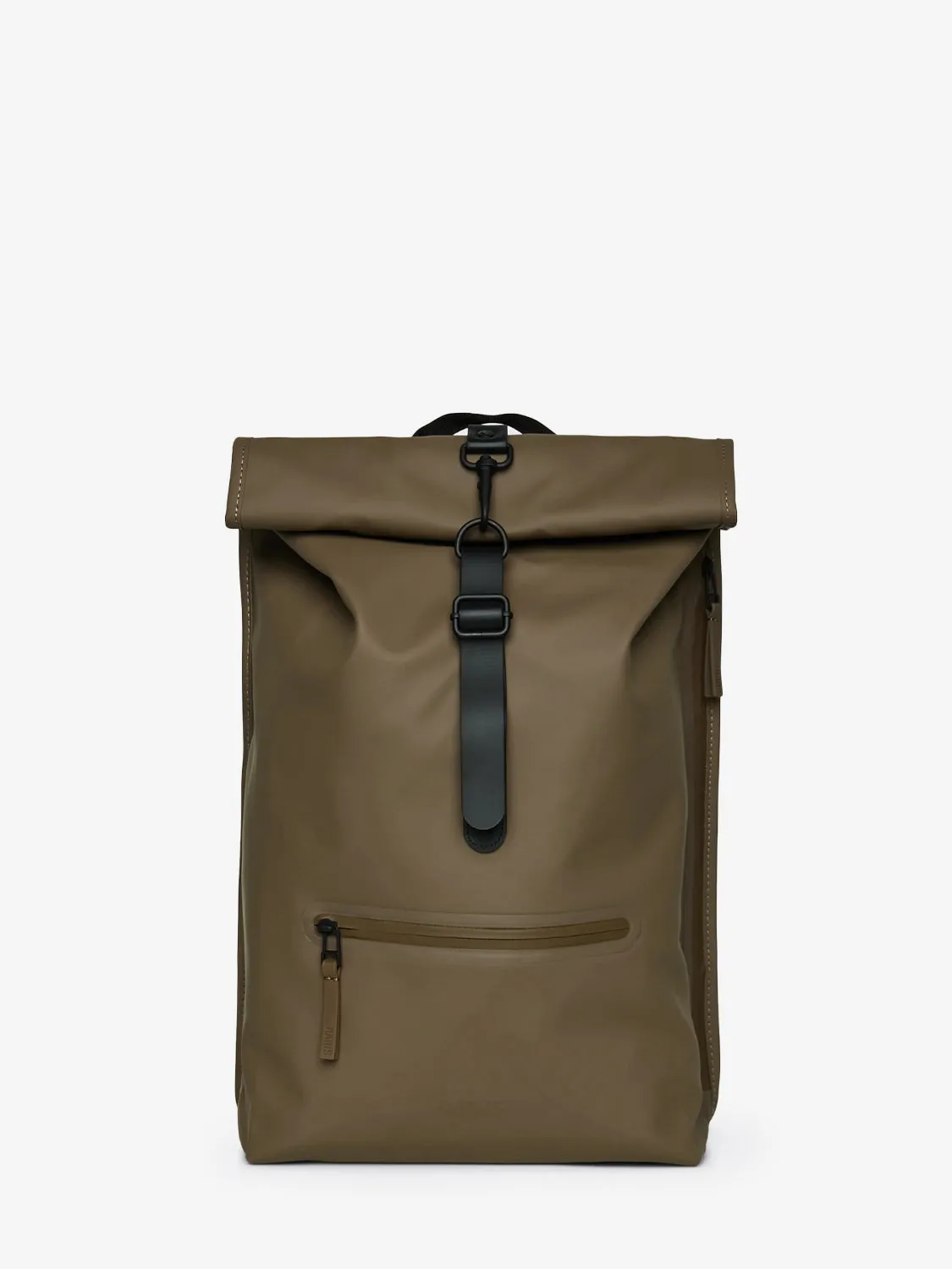 Rolltop rucksack wood