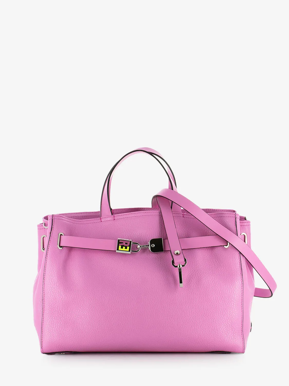 Borsa a mano Valentina rosa shock