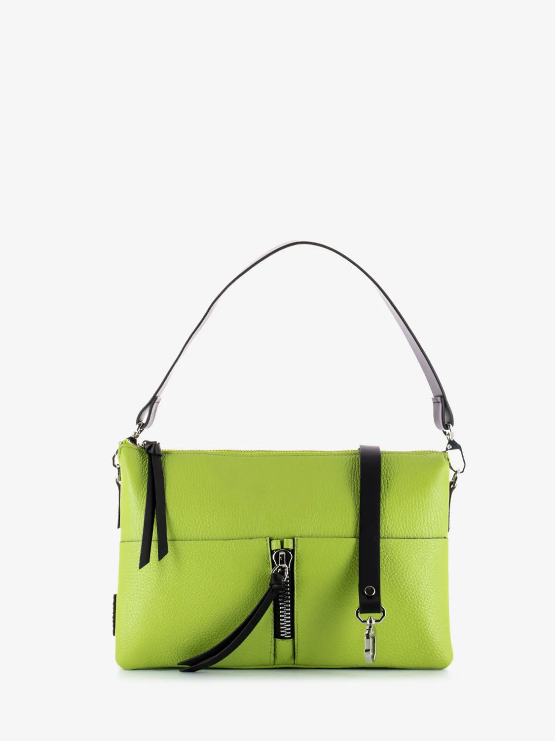Borsa Athena crossbody M dollaro green
