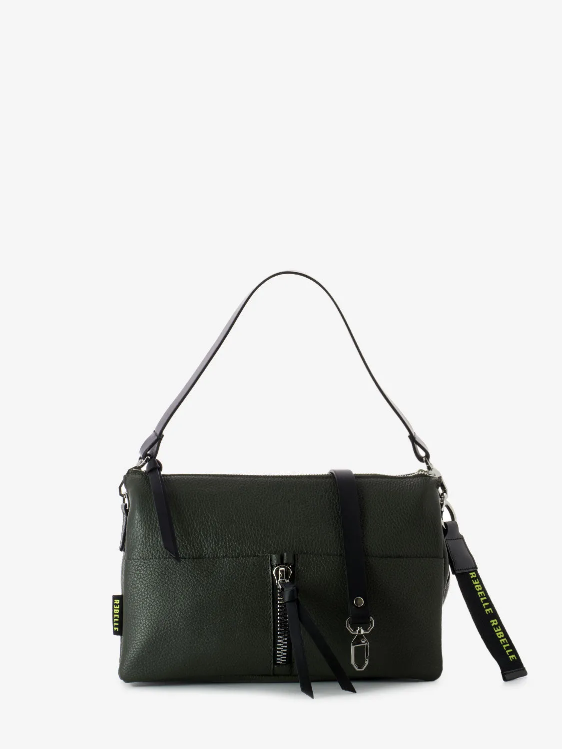 Borsa Athena Crossbody M Dollaro Olive