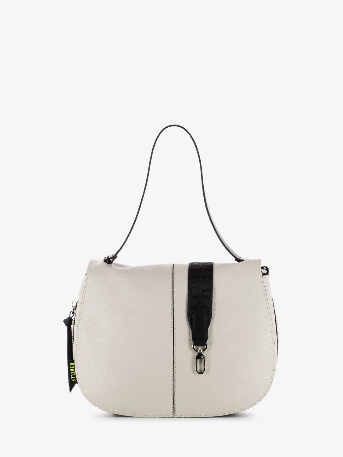 Borsa Carla Satchel dollaro beige