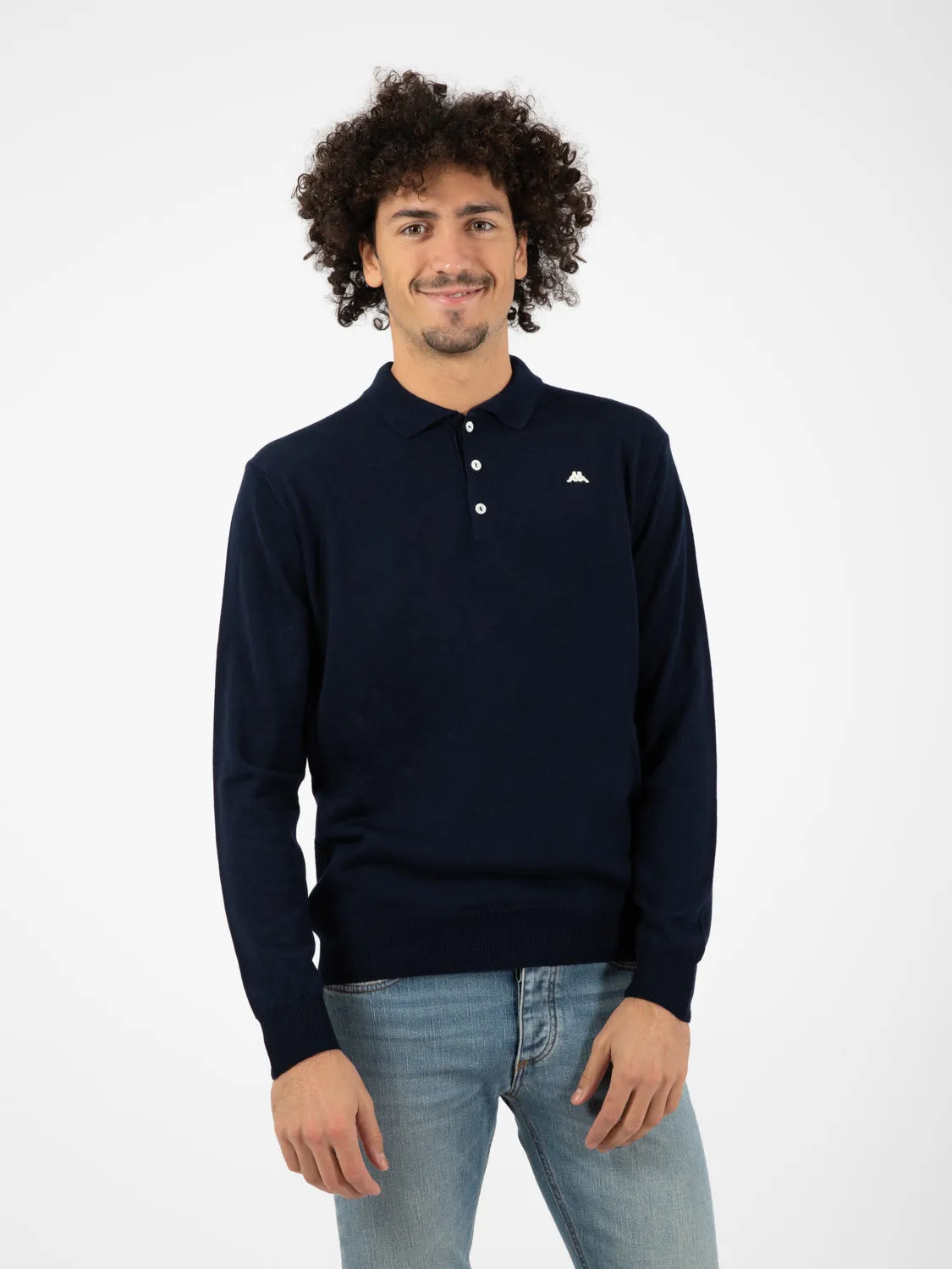 Polo Daimen blue marine