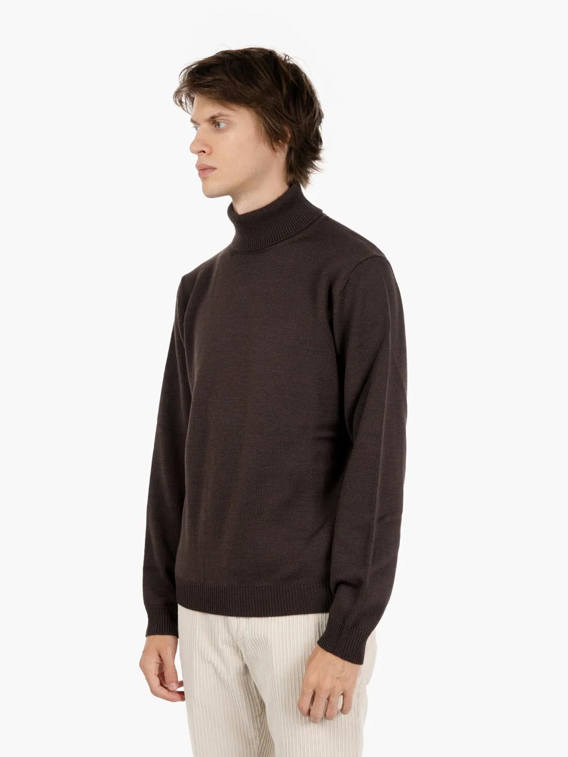 Dolcevita in lana merino moro