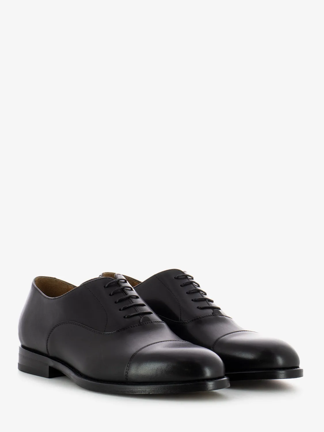 Scarpa derby in pelle nero
