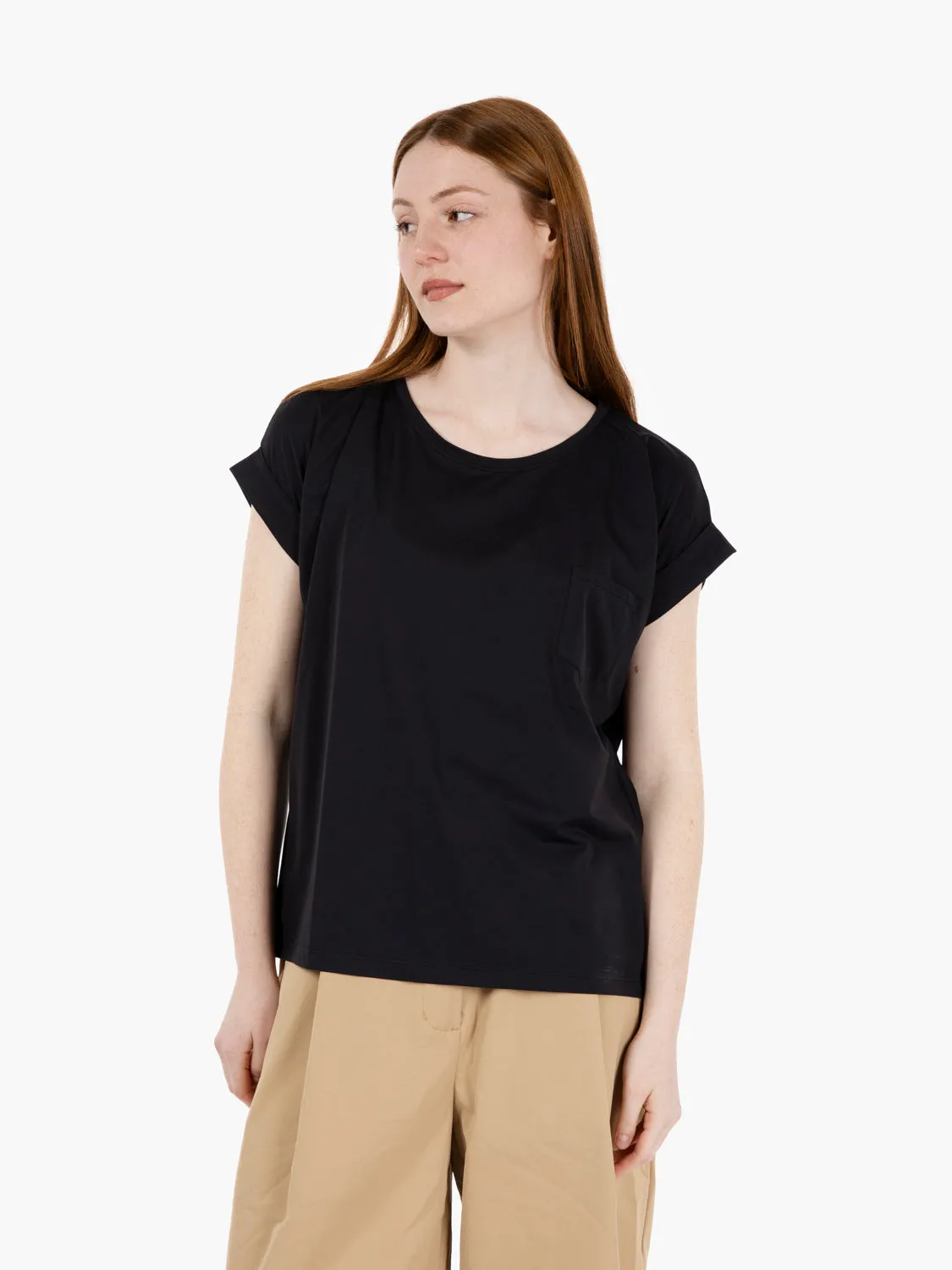 T-shirt W Victoria lomellina black