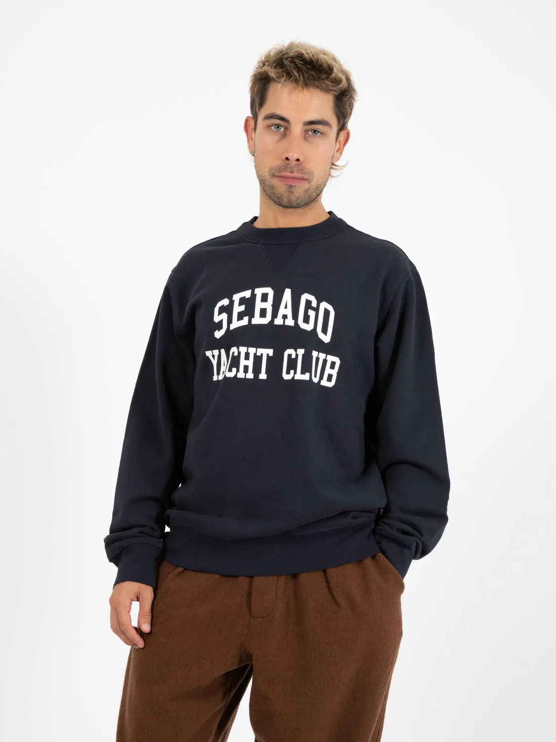 Felpa Boothbay blue marine