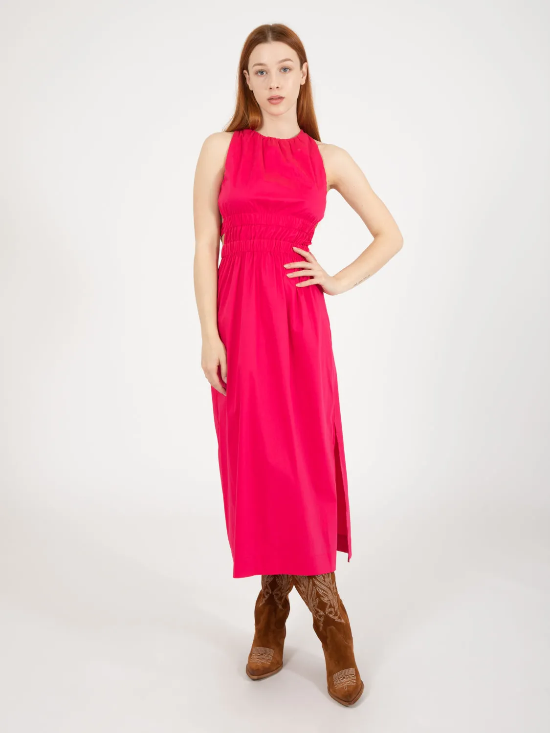 Abito midi Meaghan bacca