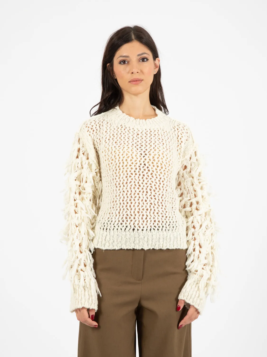 Maglia Laurene meringa