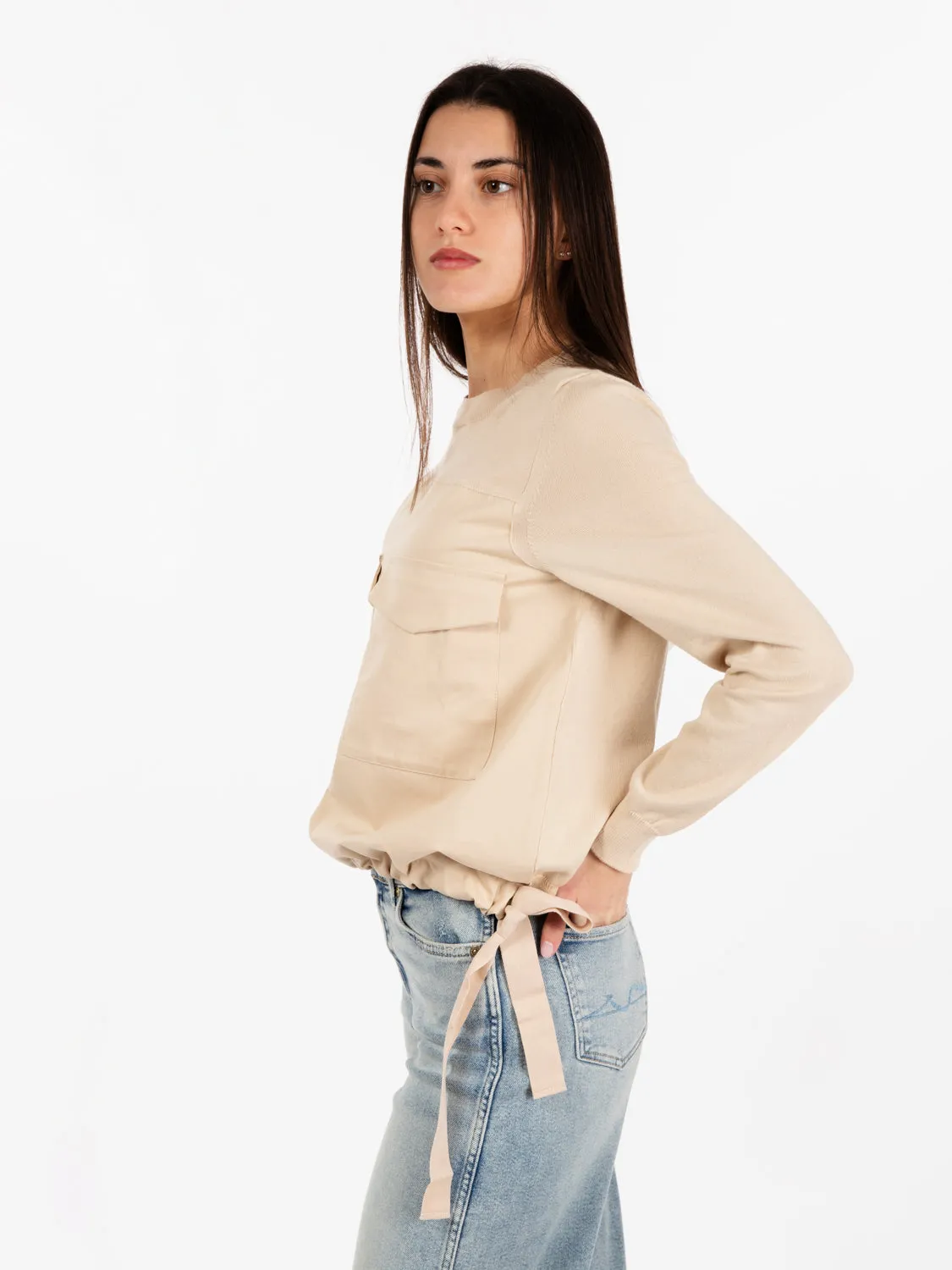 Maglia Mina camel light