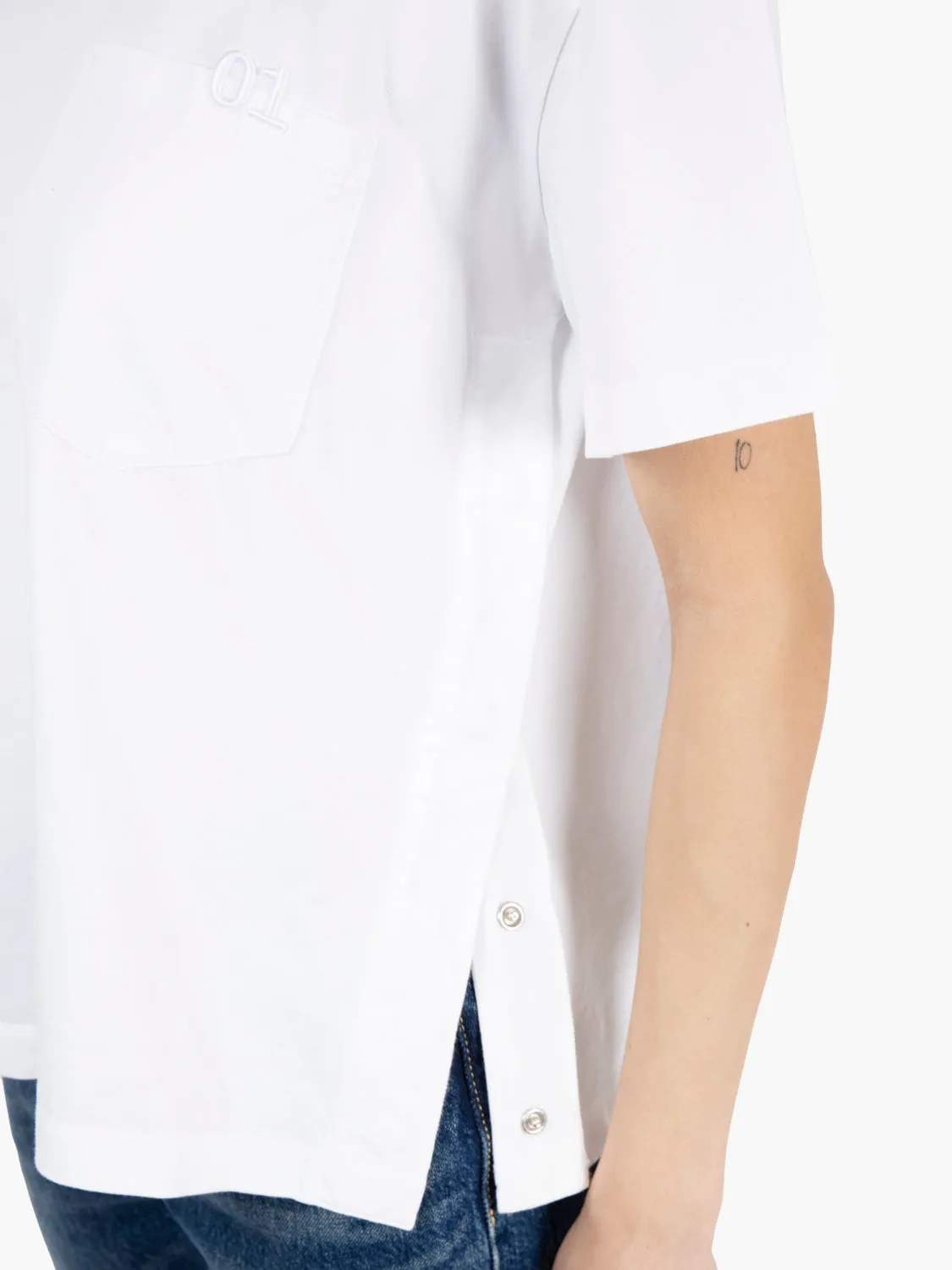 T-shirt marina bianca