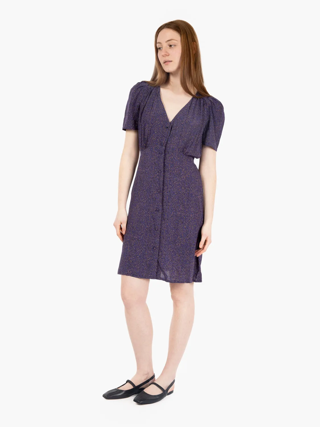 Abito Claudia eclipse viola / beige