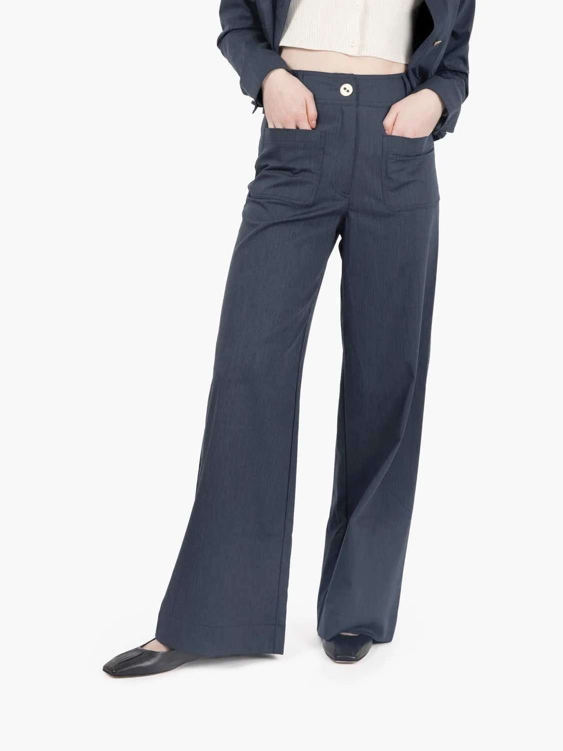 Pantaloni Manhatti worker blue