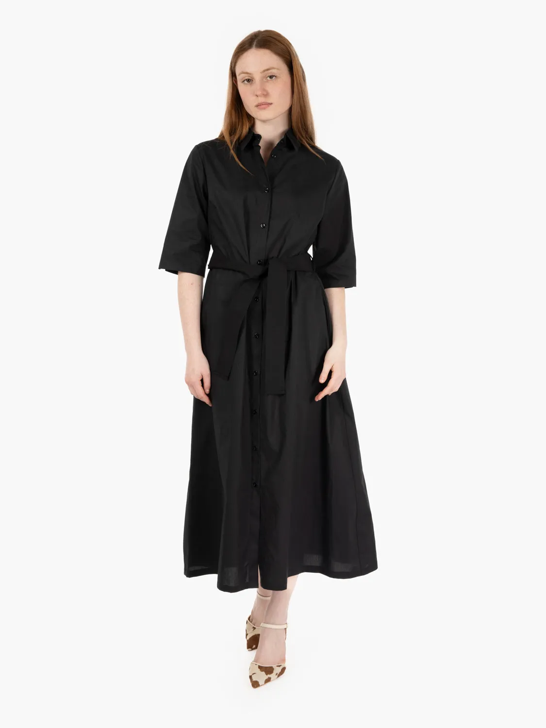 Abito chemisier nero