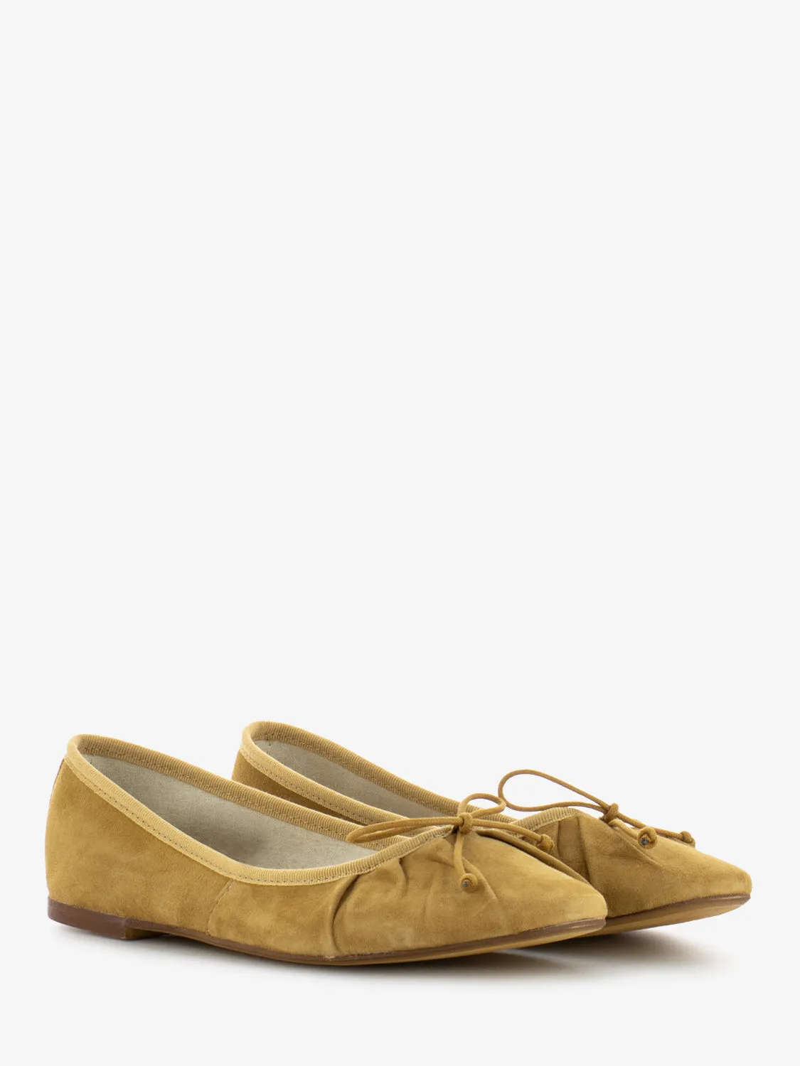 Ballerina suede tabacco