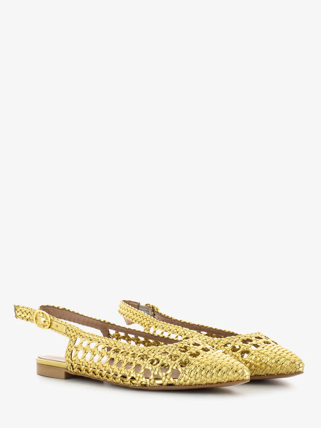 Chanel bassa intreccio oro