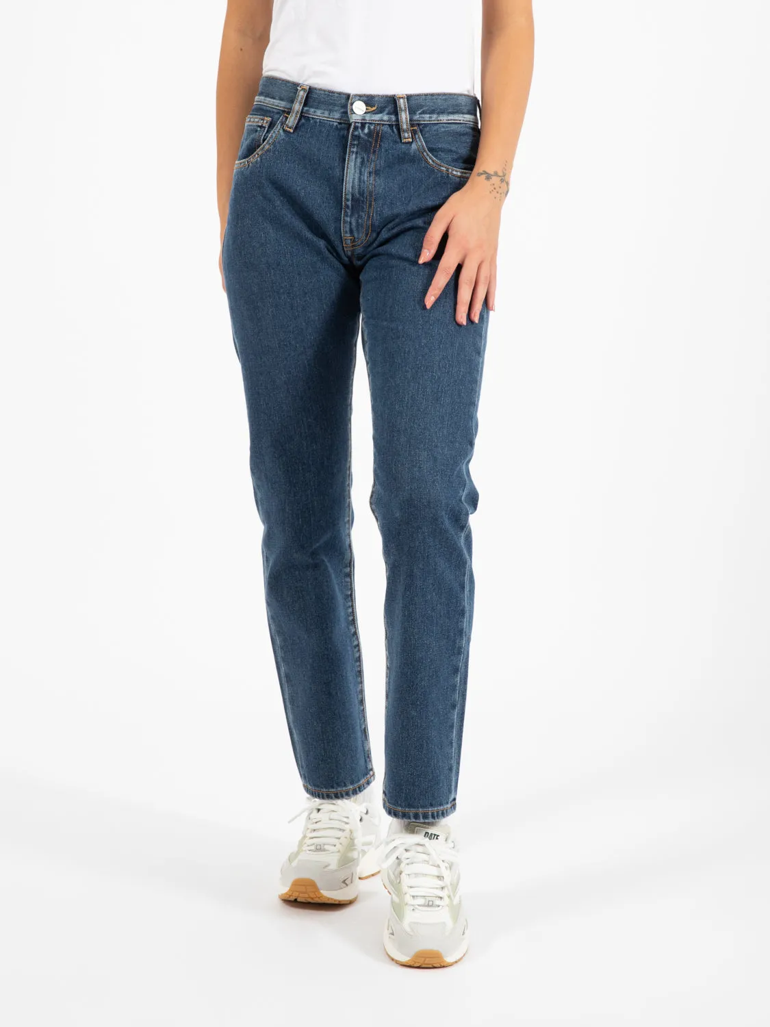 Jeans dritto America blu scuro