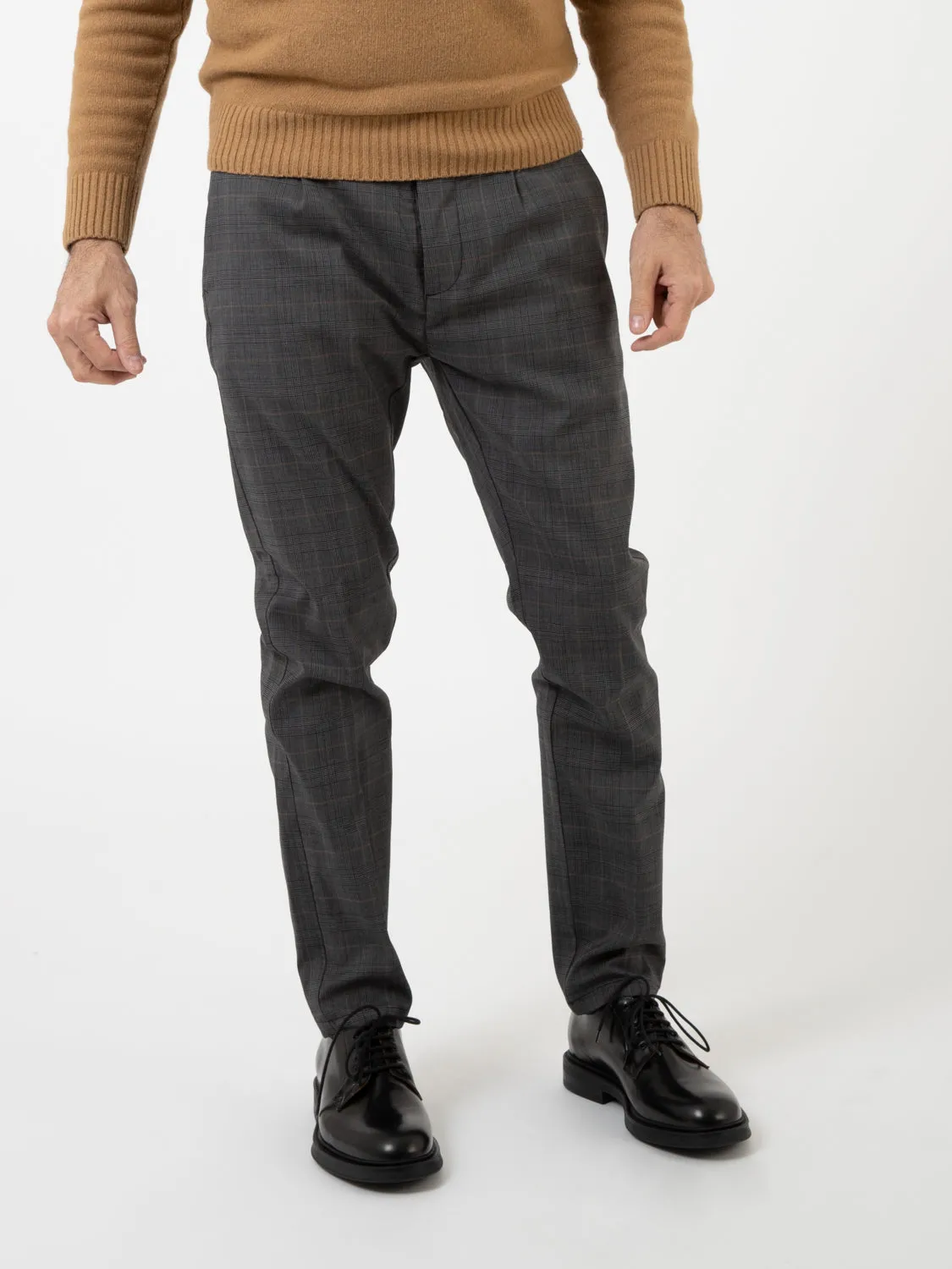 Pantalone antracite Principe di Galles