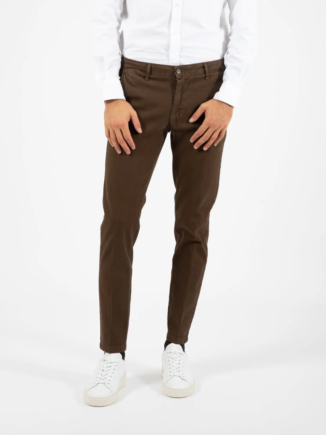 Pantalone armaturato caramello