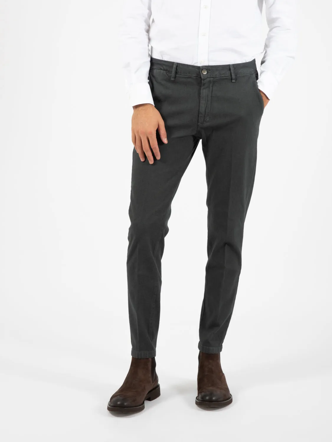 Pantalone armaturato grigio