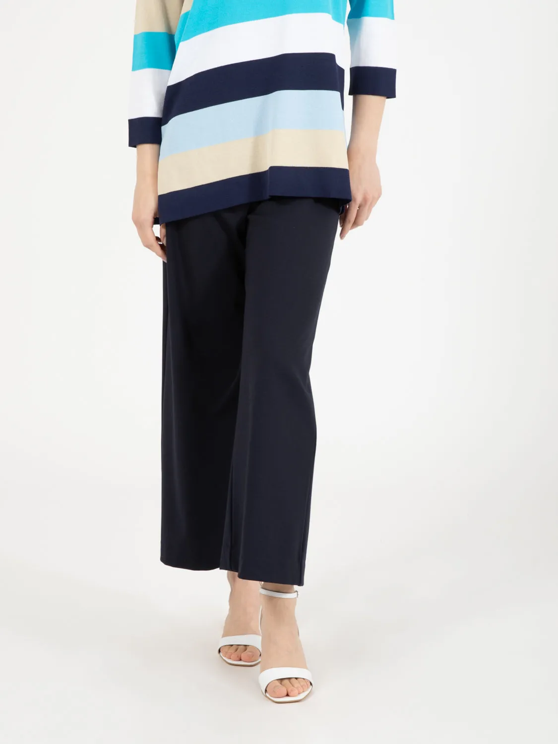 Pantaloni Punto Milano blu